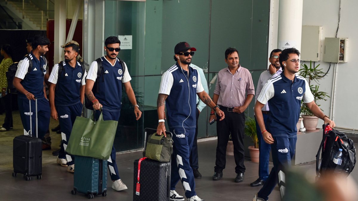 Indian cricket team arrives in Ranchi ahead of 2nd T20I