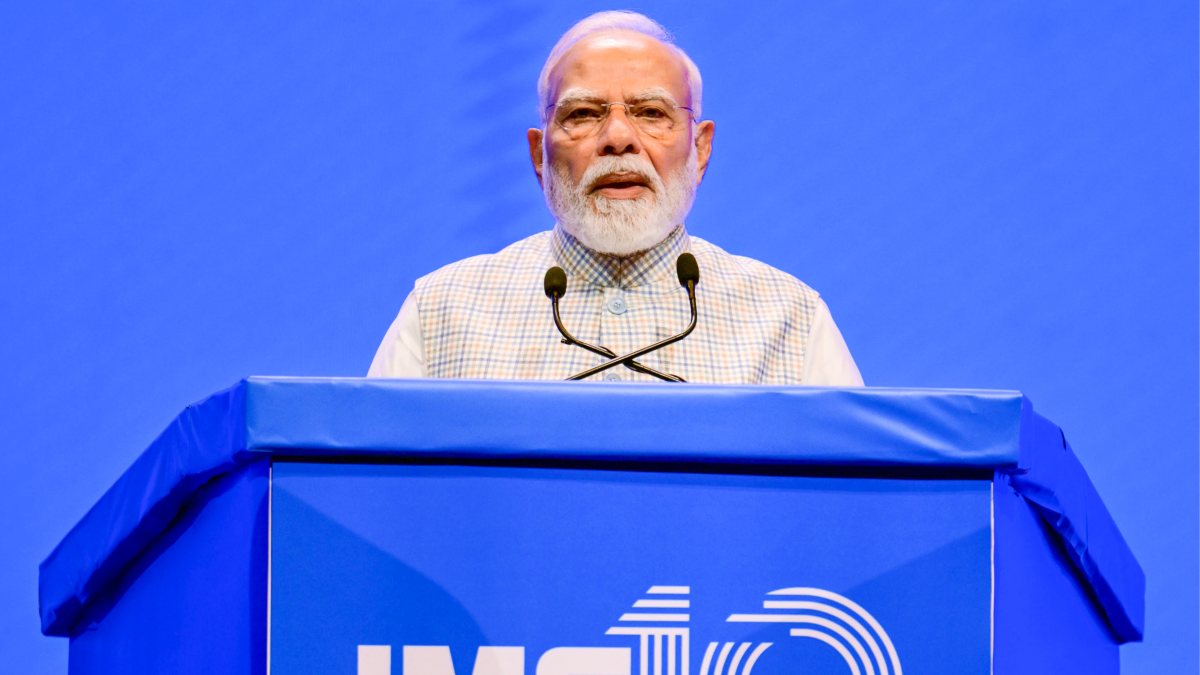 Modi inaugurates India Mobile Congress 2026 in New Delhi