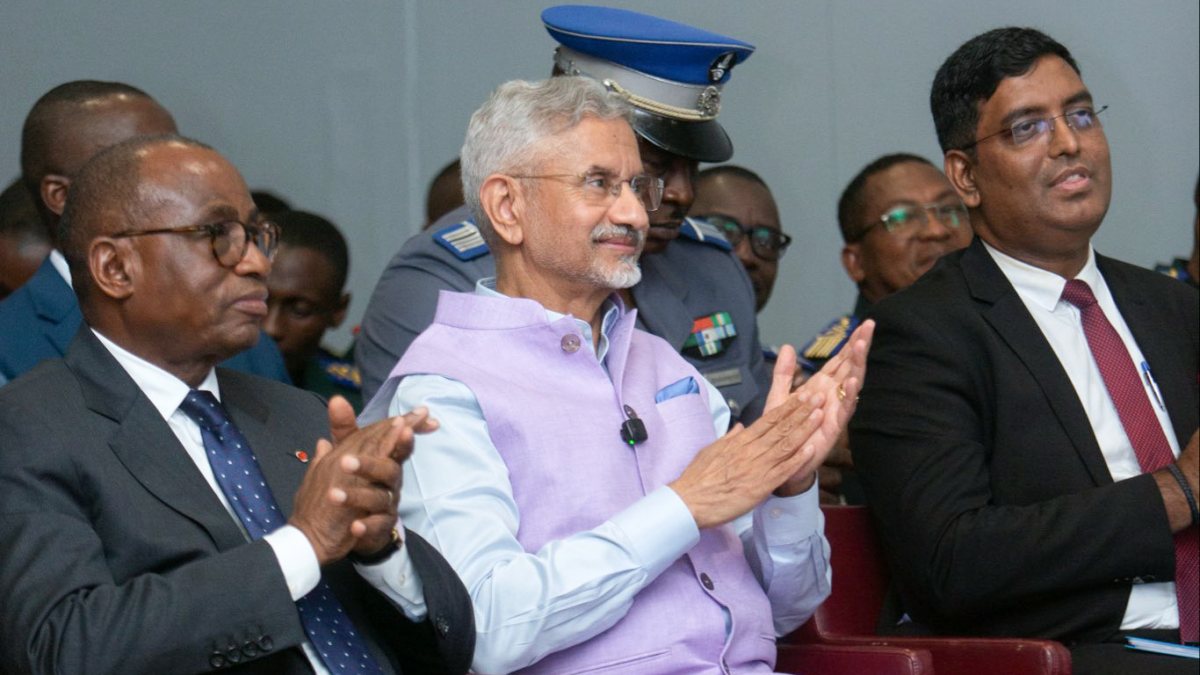 Jaishankar meets Ivorian education minister in Abidjan