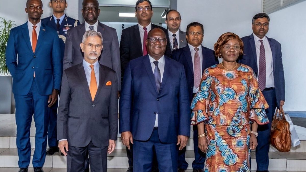 Jaishankar meets Cote d'Ivoire vice PM in Abidjan