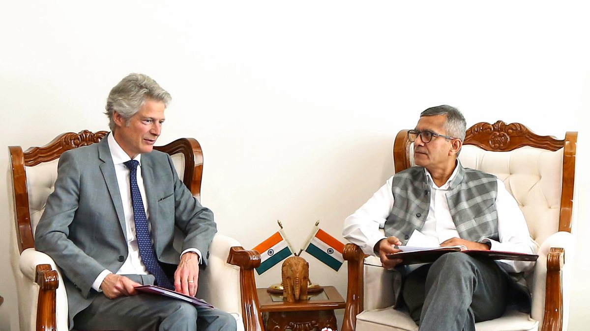 German envoy meets defence secretary in New Delhi