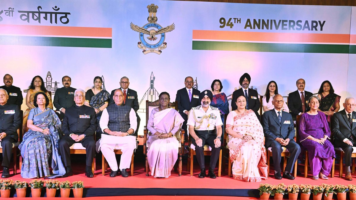 President Murmu attends 94th Indian Air Force anniversary celebrations