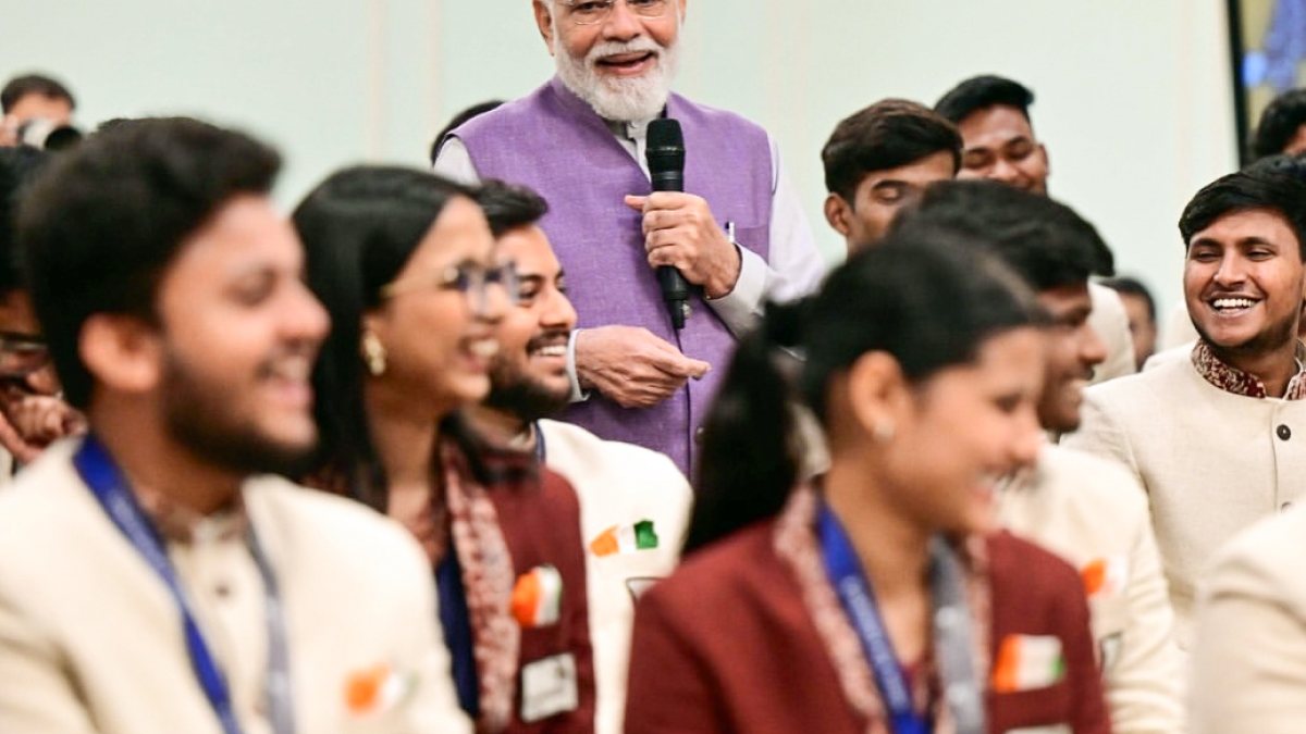 PM Modi meets young professionals from WorldSkills Shanghai 2026