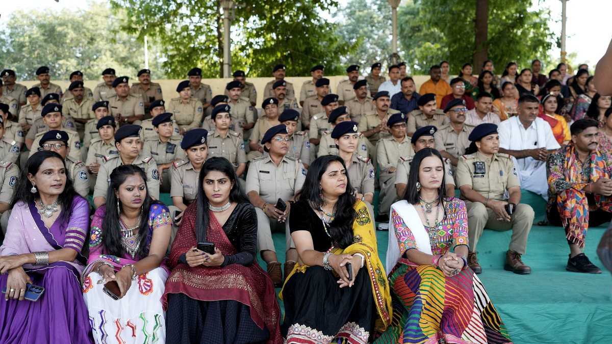 Ahmedabad police brief SHE team on Navratri Garba security