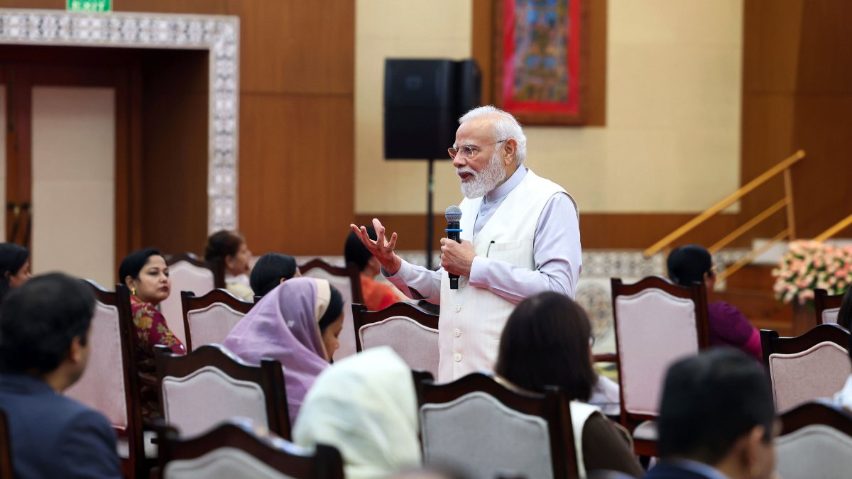 PM Modi speaks at women and child development summit in Delhi
