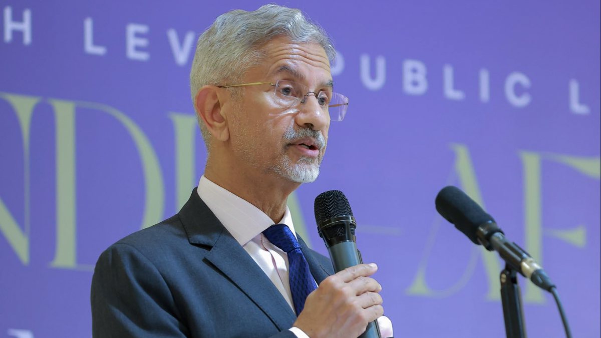 Jaishankar addresses gathering at Adwa Victory Memorial Museum in Addis Ababa