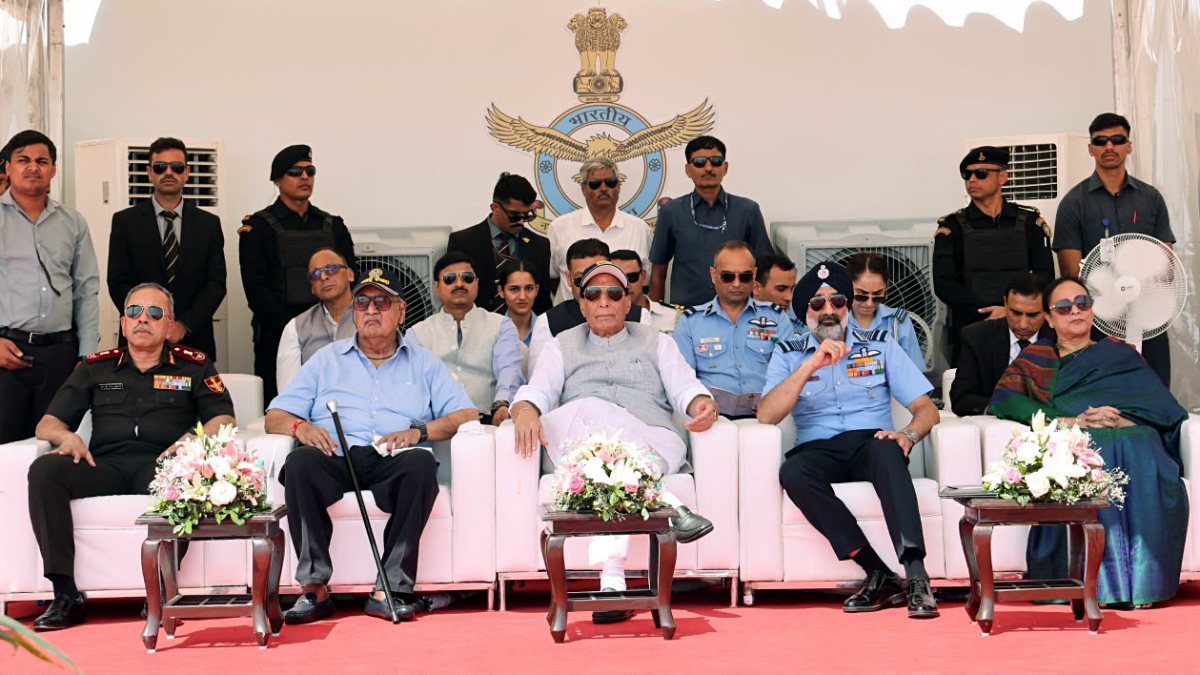 Rajnath Singh addresses Exercise Tarang Shakti 2026 in Jodhpur