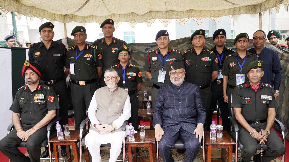 VP Radhakrishnan attends Sainya Sampark Mela in Deoghar