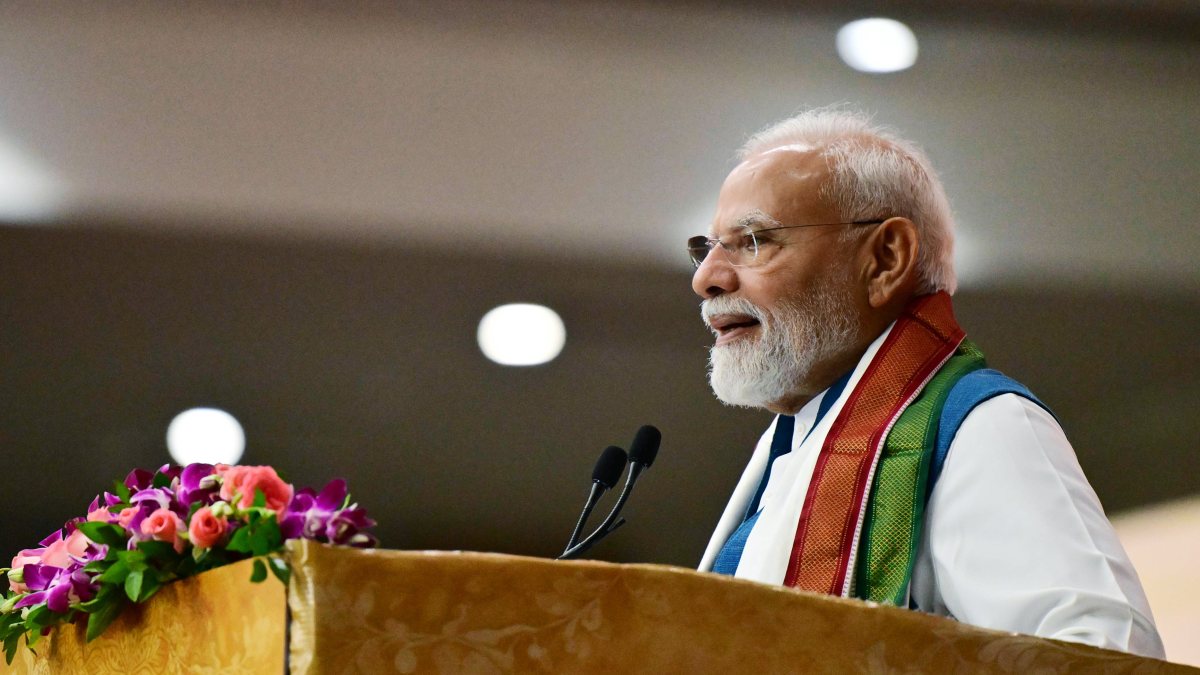Modi addresses school golden jubilee in Chennai