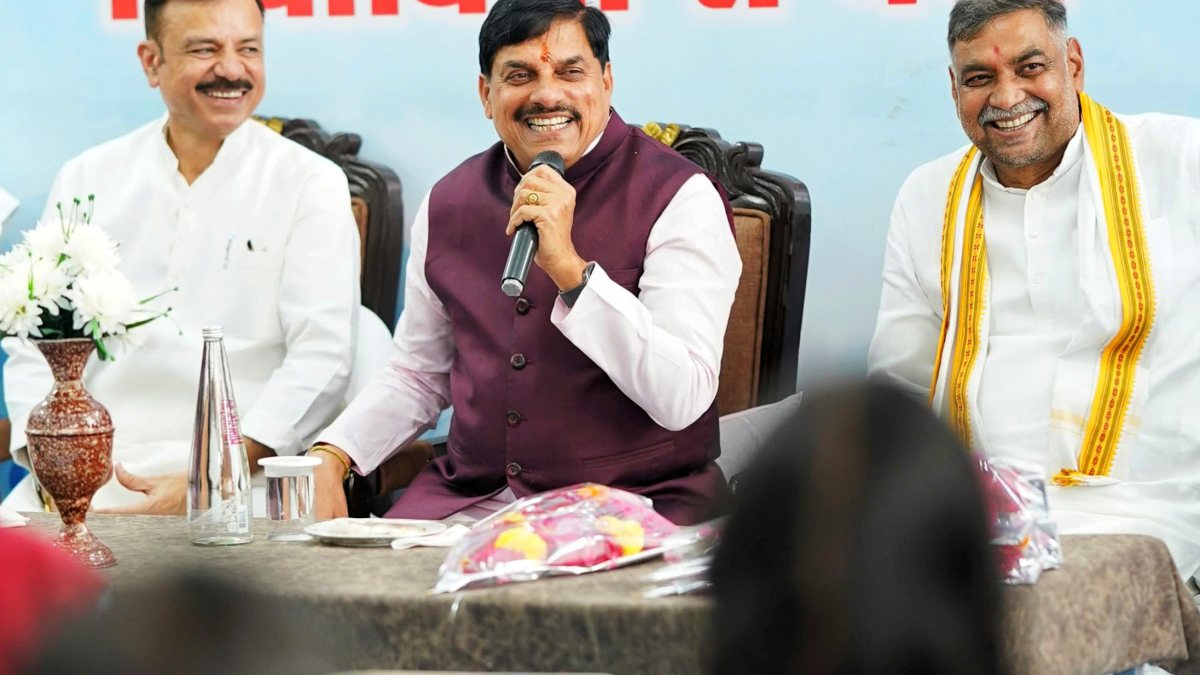 Mohan Yadav speaks at Sandipani School inauguration in Narsinghpur