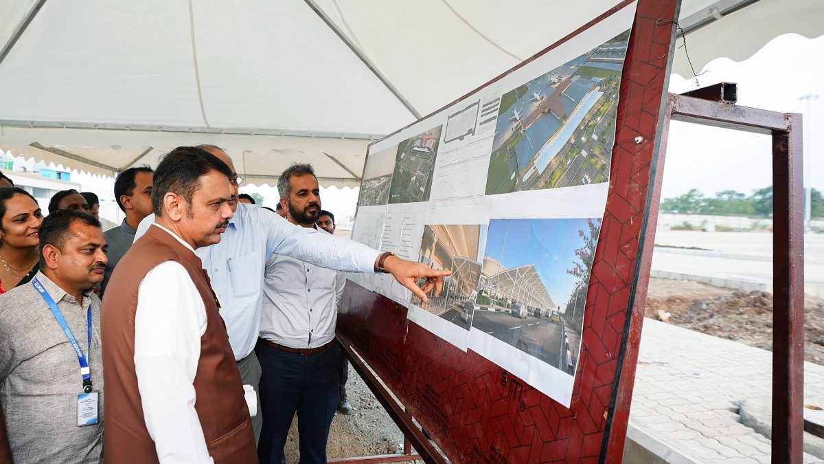 Fadnavis inspects Kumbh Mela 2027 work in Nashik