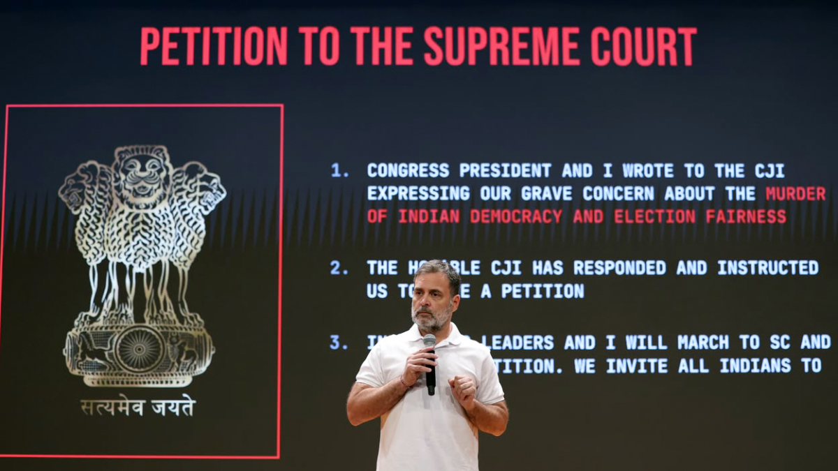 Rahul Gandhi addresses special press conference in New Delhi