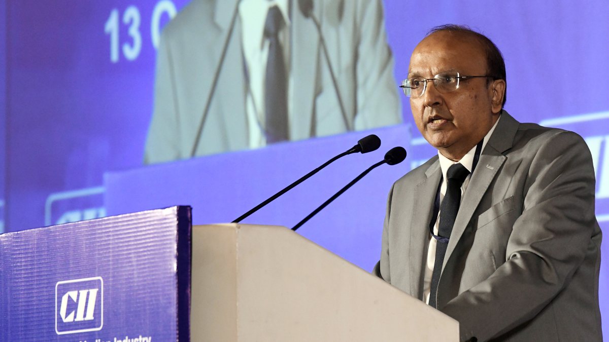 NatWest former director Anupam Jain speaks at CII MSME summit