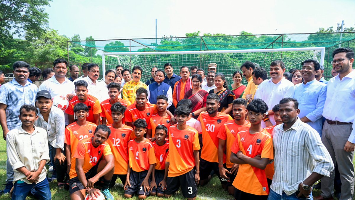 Odisha CM inaugurates Bajarangi playground in Bhubaneswar