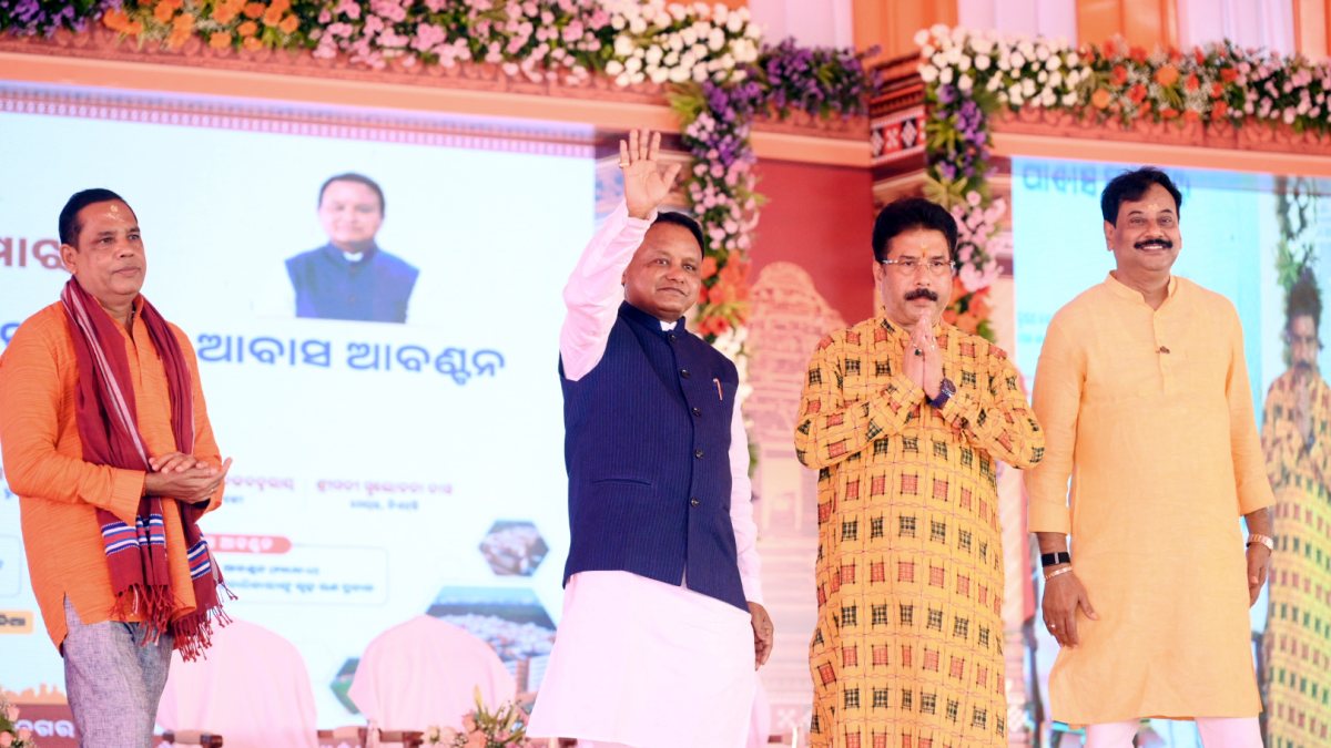 Odisha CM inaugurates affordable housing project in Bhubaneswar