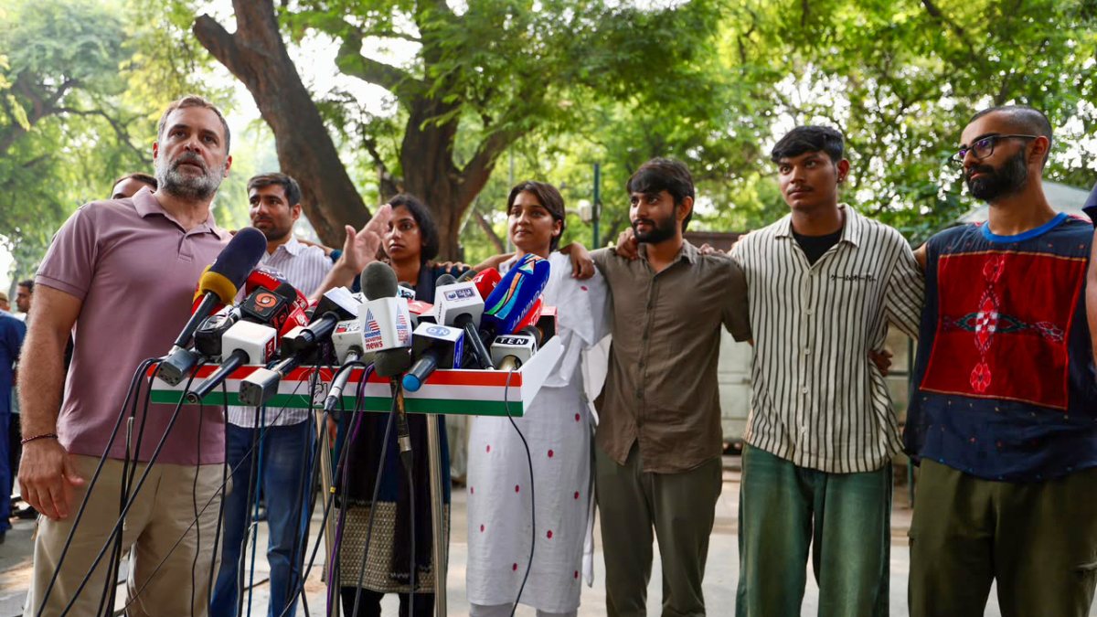 Rahul Gandhi addresses media over SIR row and CJP leaders custody