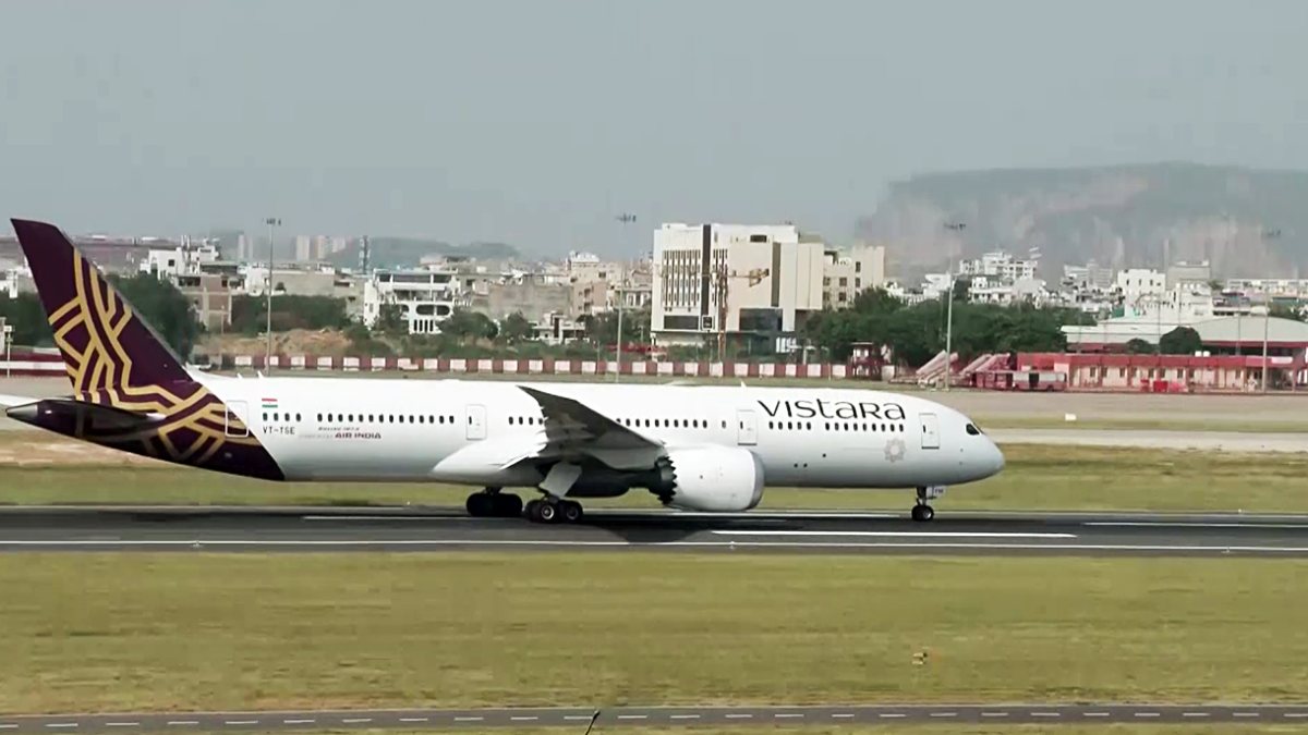 Air India flight departs Jaipur after emergency landing