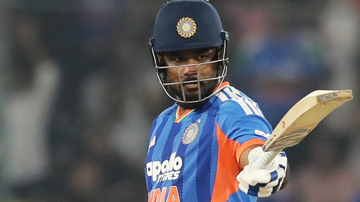 Sanju Samson celebrates half-century in 4th T20I