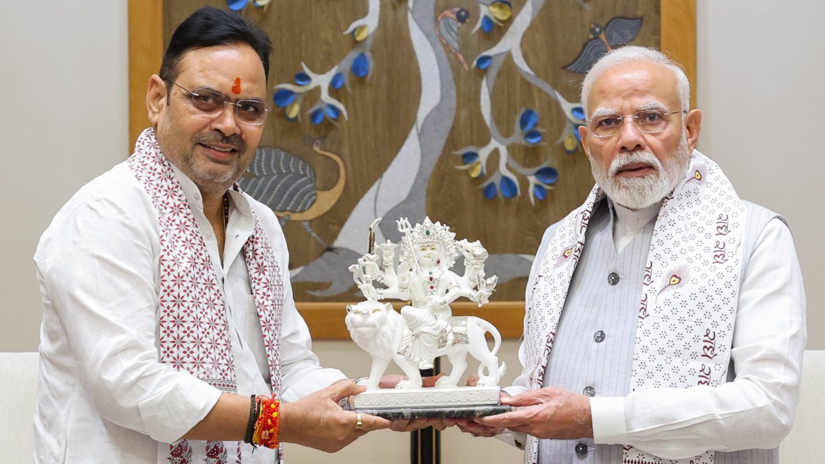 Rajasthan CM Bhajanlal Sharma meets PM Modi in Delhi