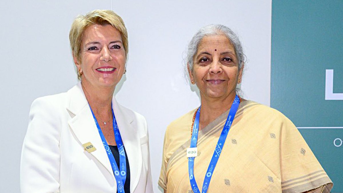 Sitharaman meets Swiss finance minister in Bangkok