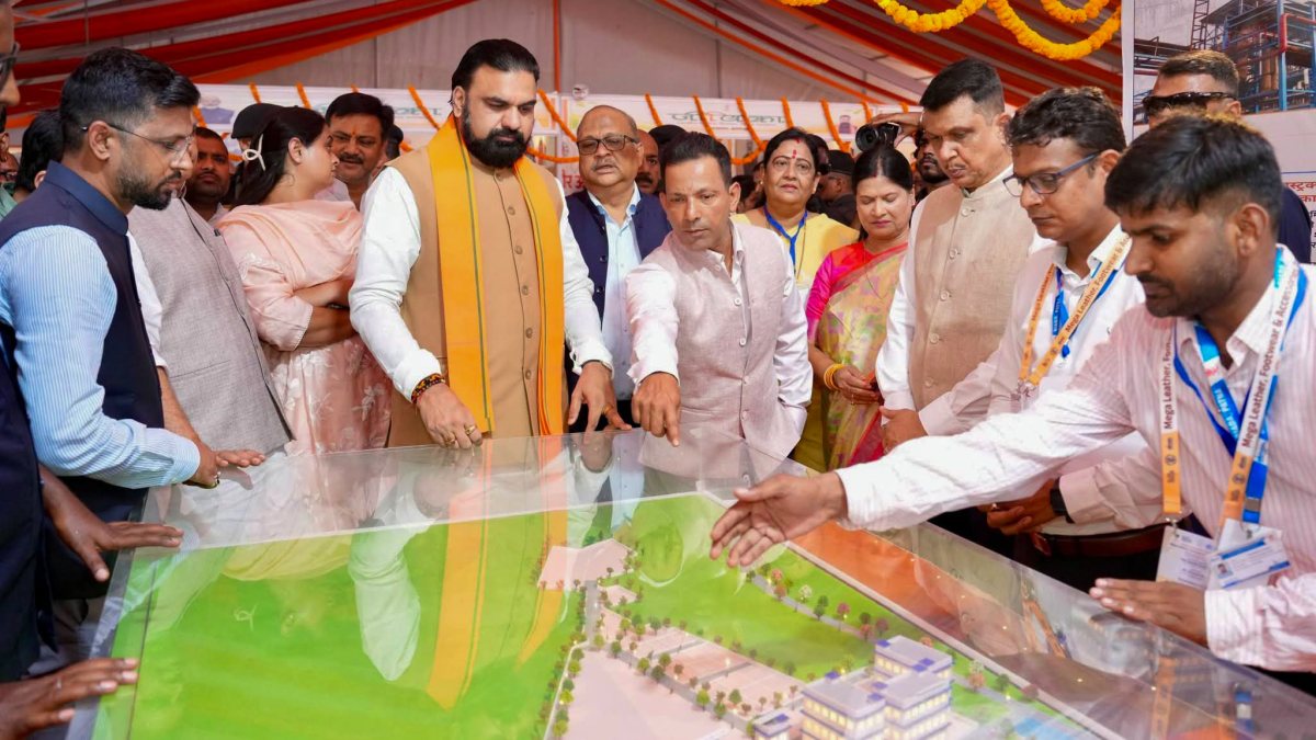 Bihar CM inaugurates leather footwear park in Muzaffarpur