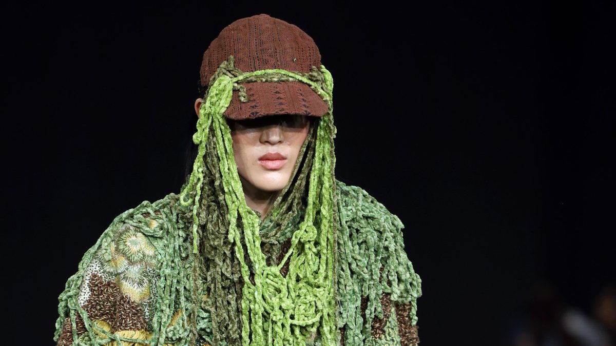 Model walks ramp on day 4 of Lakme Fashion Week x FDCI