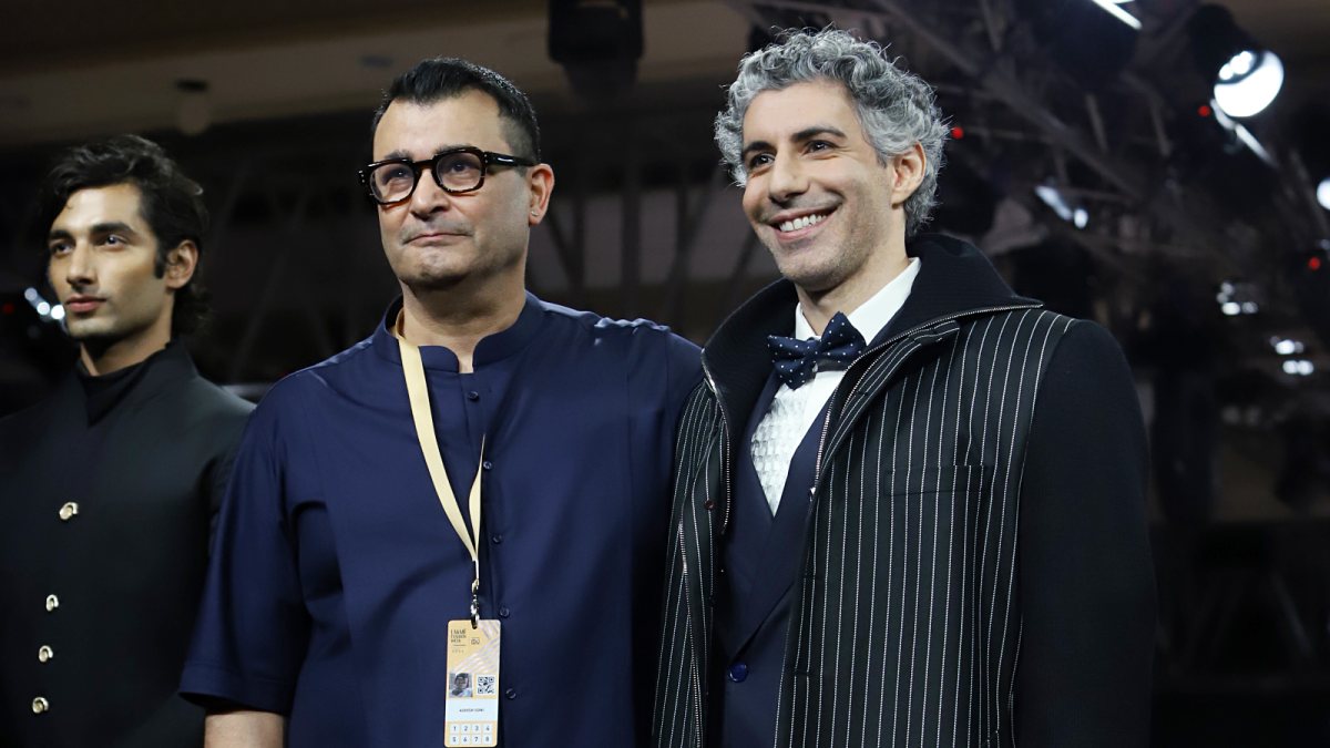 Jim Sarbh presents Ashish N Soni creation at Lakme Fashion Week