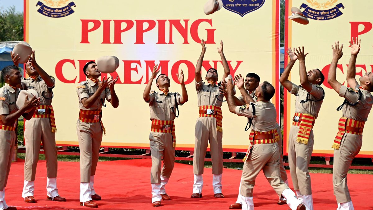 SSB holds passing out parade for assistant commandants in Bhopal