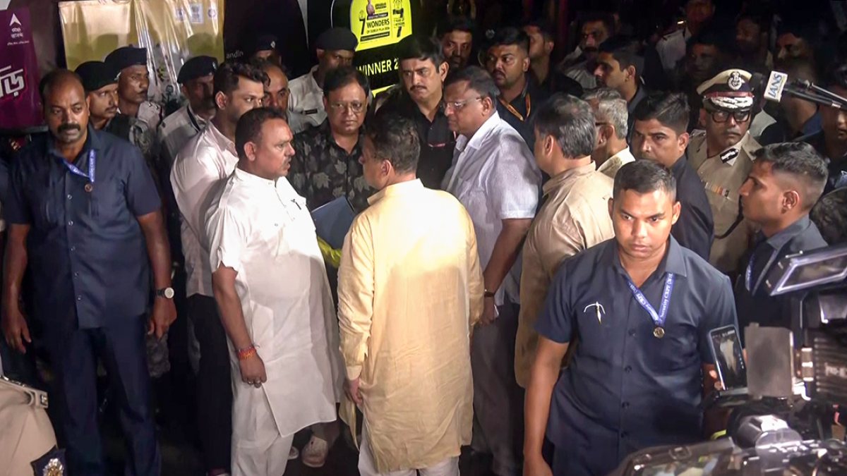 Bengal CM Suvendu Adhikari visits Kolkata puja stampede site