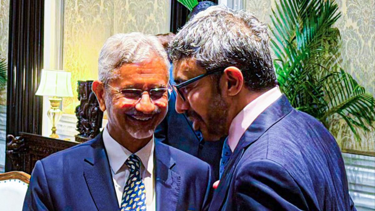 Jaishankar meets UAE deputy PM in Mumbai