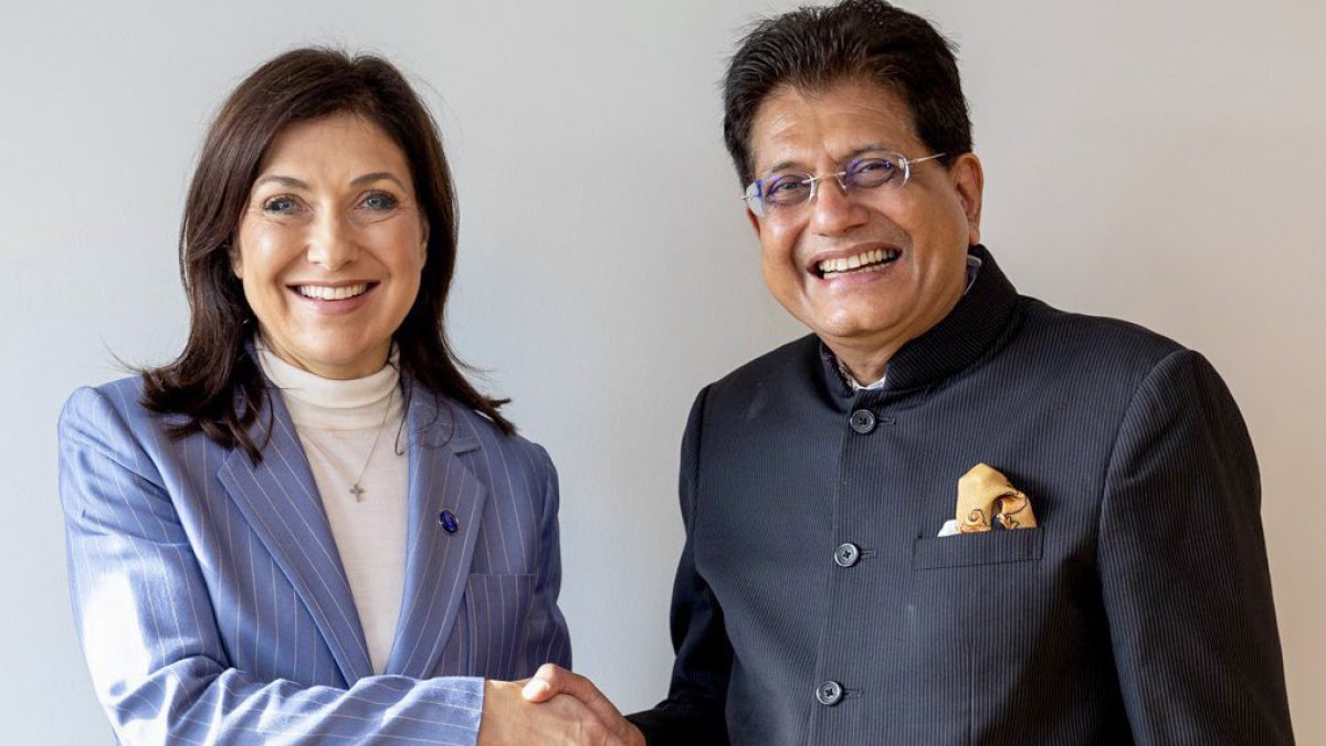 Piyush Goyal meets German minister Katharina Reiche in Delhi