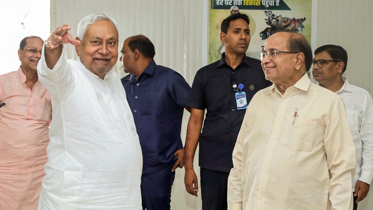 Nitish Kumar reviews 2026 MLC election preparations in Patna