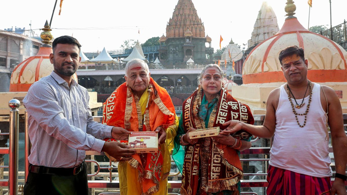 Mizoram governor VK Singh visits Mahakaleshwar Temple in Ujjain