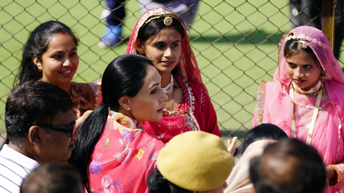 Diya Kumari attends national hockey competition in Ajmer