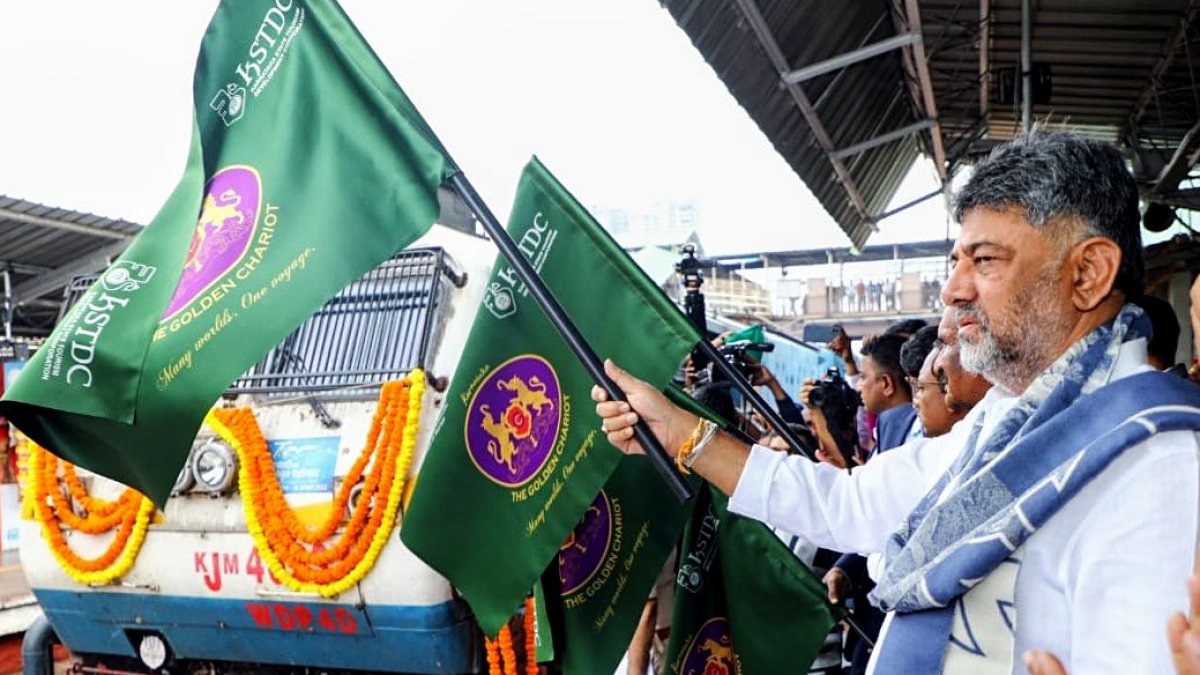 Karnataka CM flags off Golden Chariot luxury train in Bengaluru