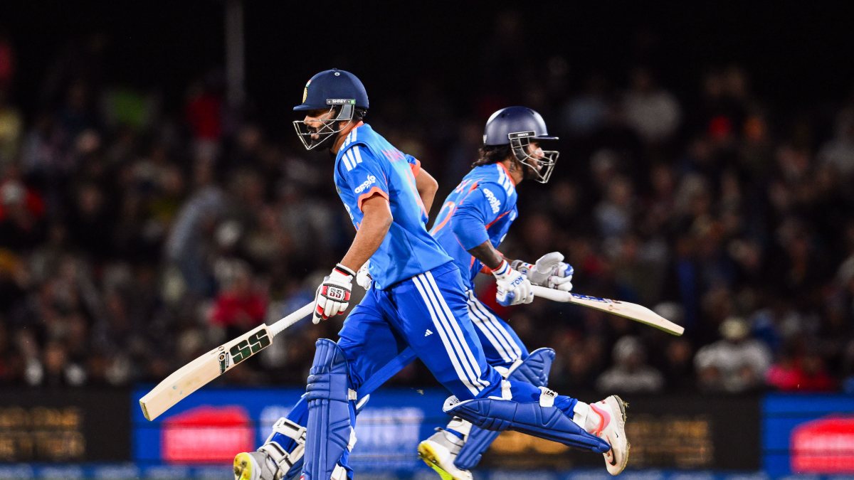 Naman Dhir and Tilak Varma run in 2nd T20I against New Zealand