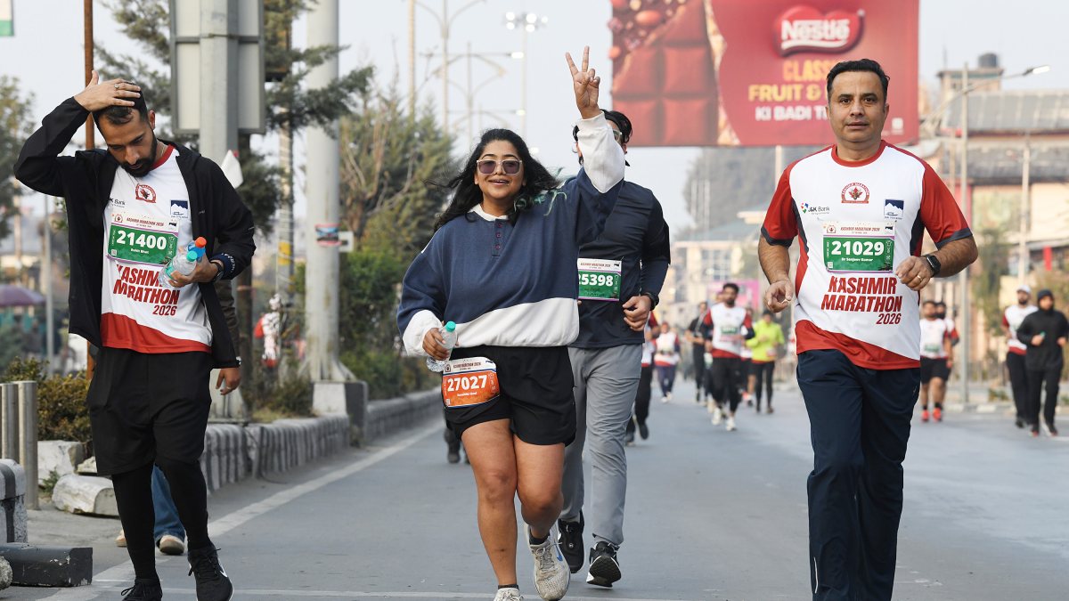 Kashmir Marathon 3.0 held in Srinagar