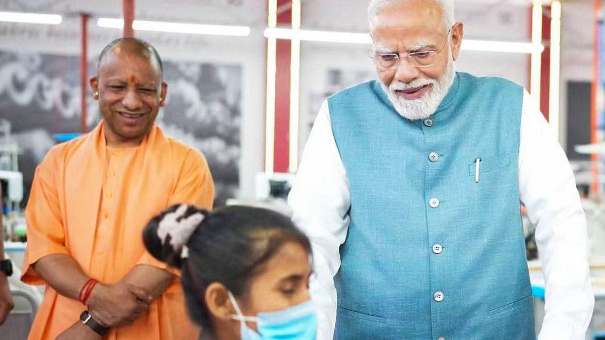 PM Modi inaugurates Arvind garment plant in Varanasi