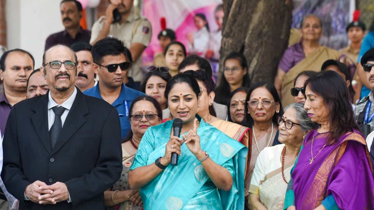 Delhi CM Rekha Gupta inaugurates centenary block at Daulat Ram College