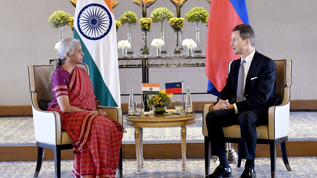 Sitharaman meets Liechtenstein's Prince Alois in Delhi