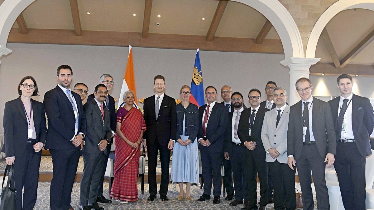 Sitharaman meets Liechtenstein prince Alois and delegates in Delhi