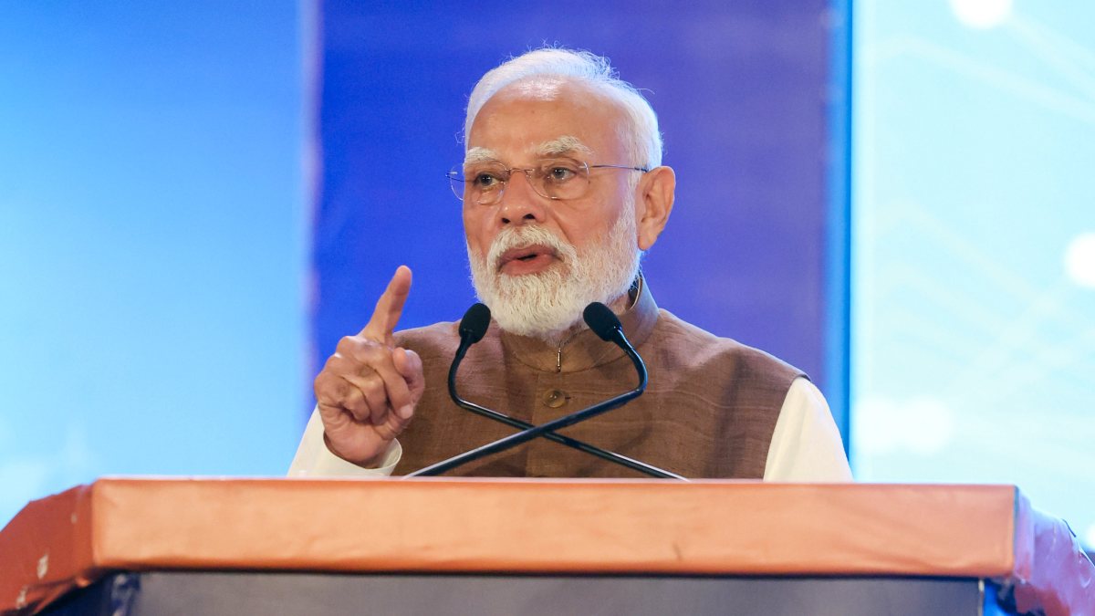 PM Modi addresses science and technology conclave in Delhi