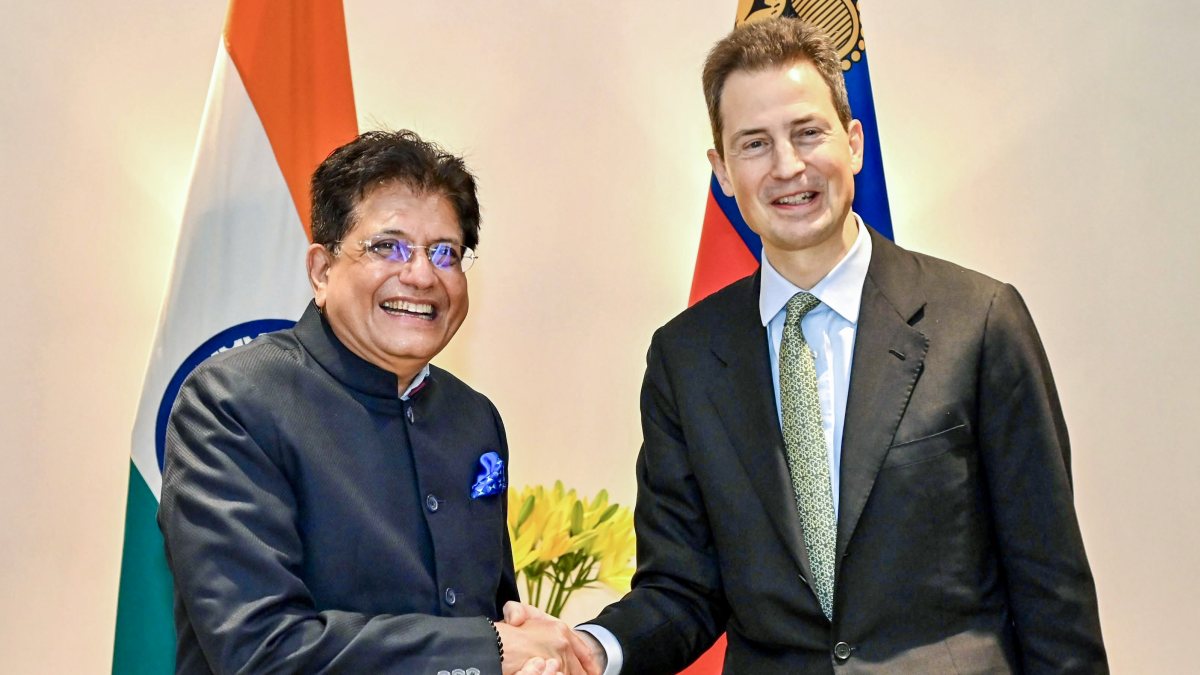 Piyush Goyal meets Liechtenstein Hereditary Prince Alois in Delhi