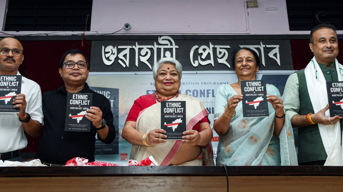 Guwahati police commissioner releases book on ethnic conflict