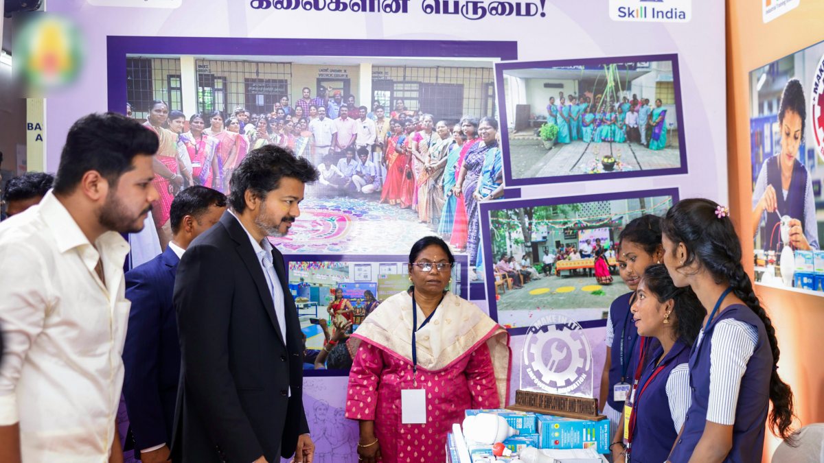 Tamil Nadu CM Vijay inaugurates electrical labs in 30 ITIs