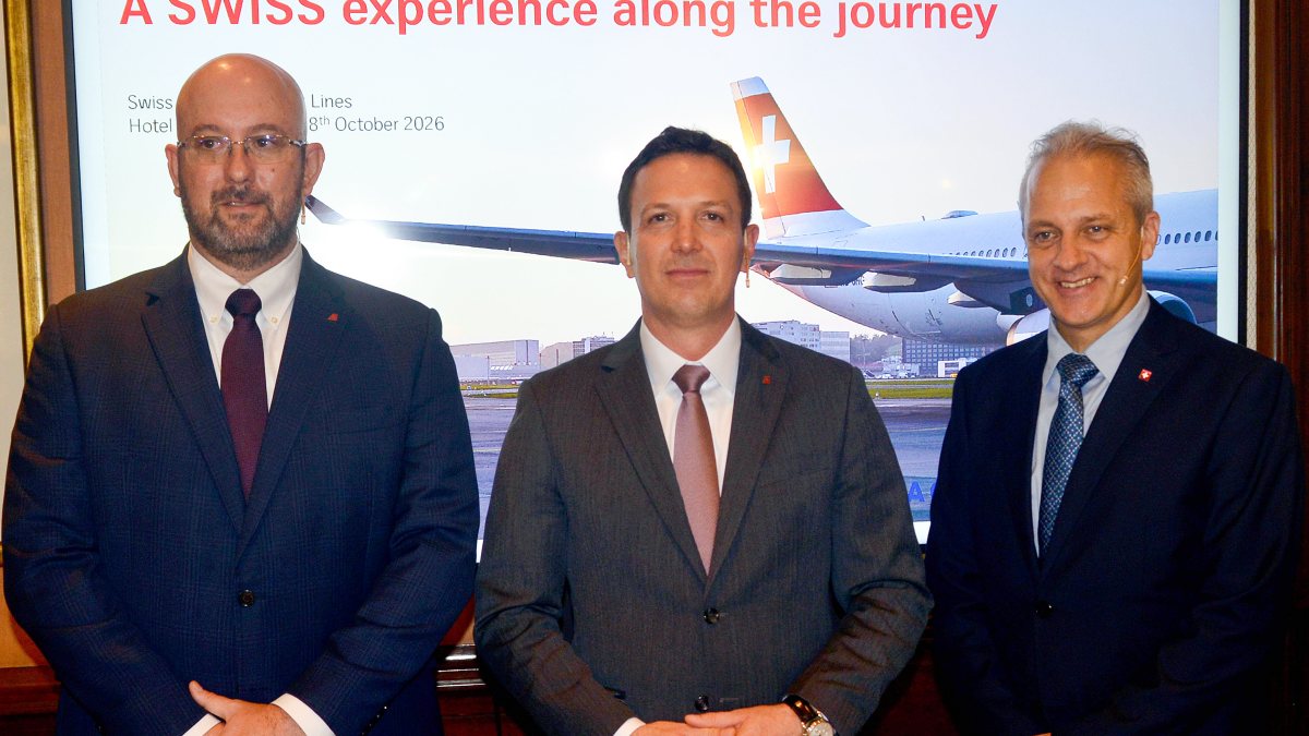 Swiss airline CEO attends Bengaluru press conference