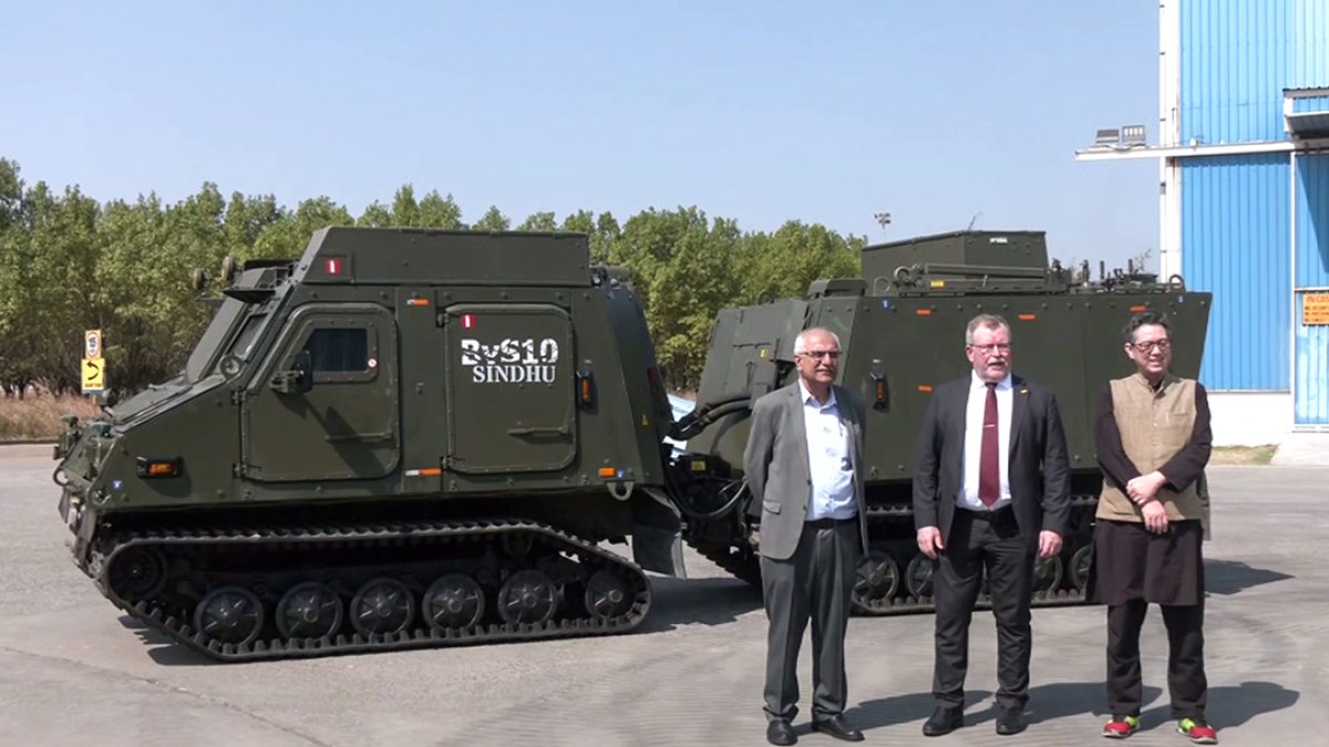 L&T and BAE begin production of BVS 10 Sindhu ATV for Army at Hazira