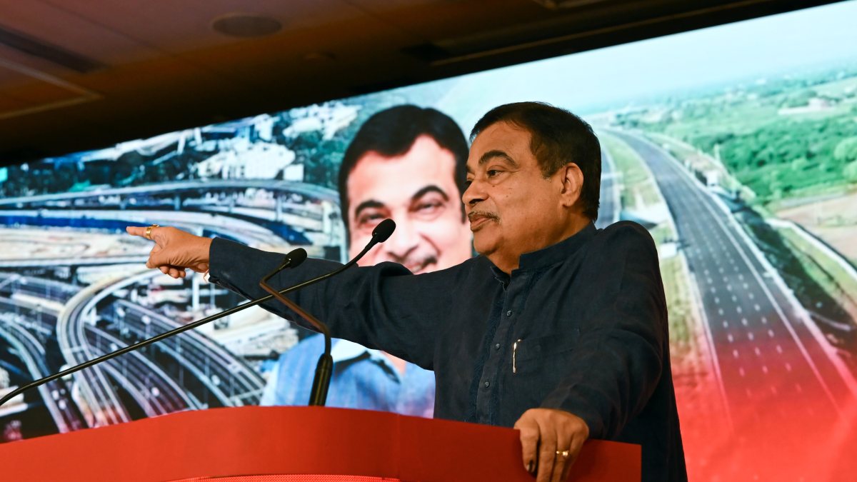 Nitin Gadkari addresses Rashtra Sarvopari Sanmelan in New Delhi