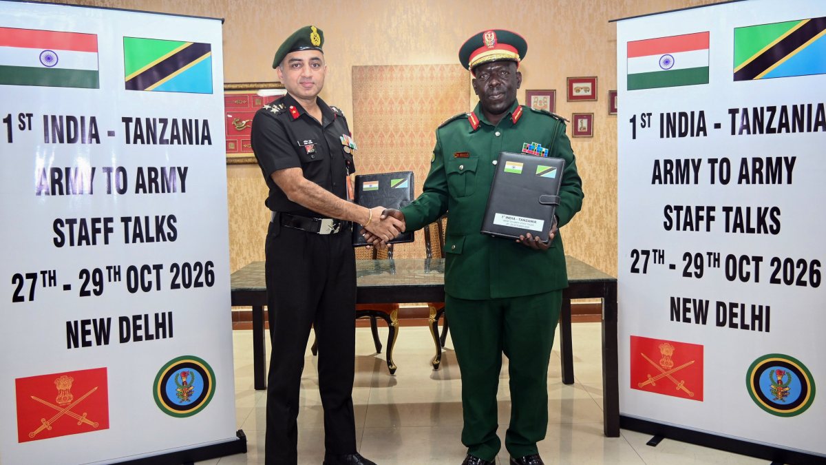 India and Tanzania armies hold inaugural staff talks in Delhi