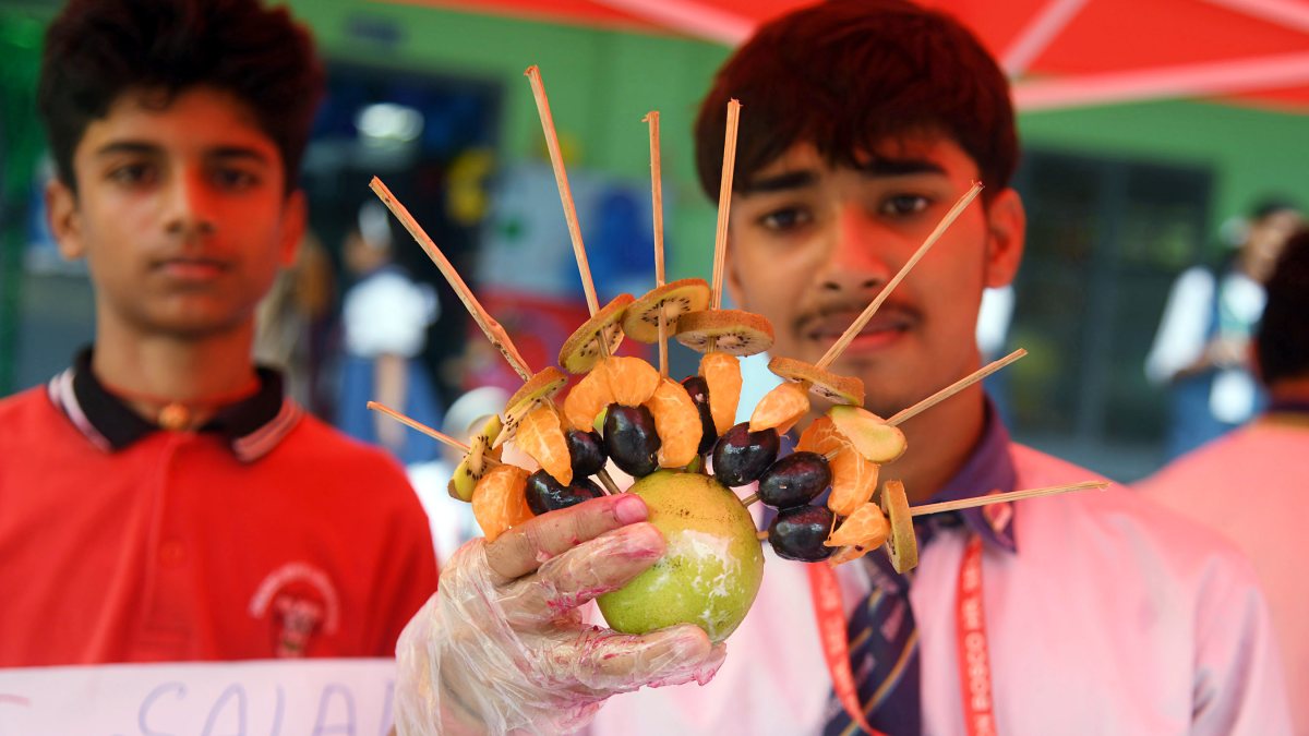 Assam students showcase healthy food at school exhibition